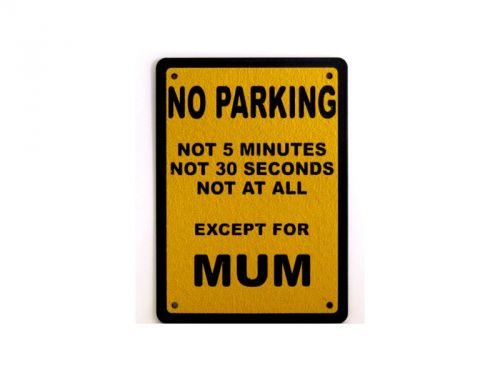 No Parking Not 5 - Gate Plates