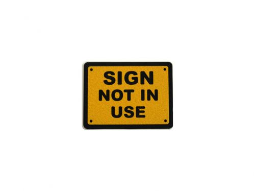 Sign Not In - Gate Plates